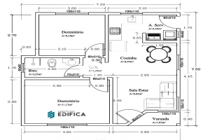 Casa em construção - Financiamento Minha Casa Minh Vida